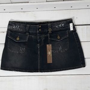 Deuchesse girls mini jean skirt  NWT size 9